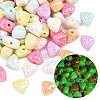 Luminous UV Plating Opaque Acrylic Beads MACR-K361-45-1