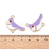 Alloy Enamel Connector Charms PALLOY-Q467-02G-03-3