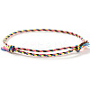 Bohemian Cotton Cord Braided Bracelets IT3177-14-1