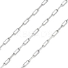 304 Stainless Steel Paperclip Chains CHS-M009-04P-02-1
