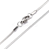 Non-Tarnish 304 Stainless Steel Herringbone Chain Necklaces LS-NJEW-F227-07P-05-2