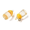 Transparent Resin Pendants LS-RESI-R440-03B-3