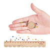 1 Box 6/0 Glass Seed Beads Transparent Colours Lustered Loose Spacer Beads SEED-X0050-4mm-13-3