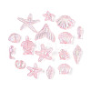 Ocean Theme Transparent Acrylic Beads TACR-T028-69-01E-2