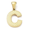 Ion Plating(IP) 316L Surgical Stainless Steel Pendants STAS-Q247-01G-03-1