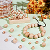 300Pcs 6 Styles Beech Wood European Large Hole Beads WOOD-PH0002-80-5