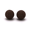 Round Food Grade Eco-Friendly Silicone Beads SI-JX0066A-22-1