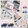 12Pcs 12 Style Food Grade Eco-Friendly Silicone Focal Beads SIL-SC0001-36-5