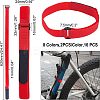 SUPERFINDING 16Pcs 8 Color Reusable Nylon Cable Ties FIND-FH0002-20-4