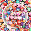 Handmade Polymer Clay Beads CLAY-PA0001-08B-1