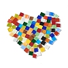 Mosaic Tiles Glass Cabochons X-DIY-P045-01-2