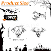 40Pcs Tibetan Style Alloy Pendants FIND-UN0004-23-3