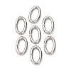 Tarnish Resistant 304 Stainless Steel Open Jump Rings X-STAS-Q186-03-8x5mm-3