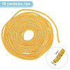 10 Yards PVC Tubular Synthetic Rubber Cord RCOR-WH0003-04D-2