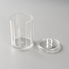 Column Acrylic Cotton Swab Box AJEW-WH20020-302A-2