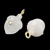 Natural Quartz Crystal Pendants GG-CBA105B-04Q-G-2