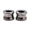 Tibetan Style Alloy European Beads K0PCJ052-3
