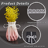 2 Rolls Polyester Flower Lace Ribbon OCOR-CY0002-87-6