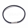 Leather Cord Bracelet Making MAK-F025-A-2
