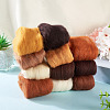 55G 11 Colors Needle Felting Wool Roving DIY-TA0012-86-7