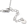 Tarnish Resistant 201 Stainless Steel Link Bracelets with Cable Chains LS-BJEW-P297-01P-B-3