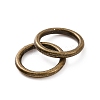 Alloy Soldered Closed Jump Rings KK-WH0052-05C-AB-3