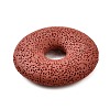 Natural Lava Rock Disc Big Pendants G-M203-11-2