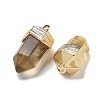Natural Fluorite Faceted Pendants G-G181-03G-07-2