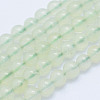 Natural Prehnite Beads Strands G-L478-37-4mm-1