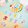 23Pcs Opaque Acrylic Beads OACR-TA0003-73-5