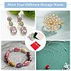 6Pcs 6 Colors Imitation Leather Jewelry Storage Zipper Bags ABAG-TA0001-66A-8