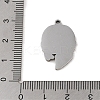 Non-Tarnish 201 Stainless Steel Pendants STAS-C095-17P-3