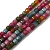 Natural Multicolor Tourmaline Beads Strands G-F797-A06-01-2