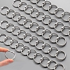 Stainless Steel Loose Leaf Book Binder Hinged Rings OFST-PW0015-02B-1