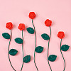 DIY Rose Flower Nursing Necklaces Making Kit for Kids Chewing Teething DIY-TA0006-35-9
