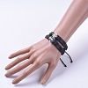 Cowhide Leather Cord Bracelets BJEW-JB04770-4