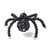 Hallowmas Glass & Resin Rhinestone Beaded Chandelier Component Links PALLOY-JF04534-3