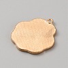 Saint Patrick's Day Alloy Enamel Pendants ENAM-WH0004-04KCG-02-2