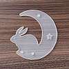 DIY Animal on the Crescent Moon Big Pendant Silicone Molds LS-DIY-F125-06-2