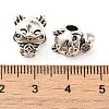 Tibetan Style Alloy European Beads PALLOY-M217-16AS-3