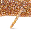 Transparent Rainbow Colours Round Glass Seed Beads X-SEED-A007-4mm-162C-3