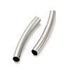 Non-Tarnish 304 Stainless Steel Tube Beads STAS-B047-27E-P-2