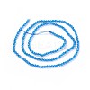 Transparent Glass Beads Strands GLAA-F094-A02-2