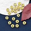 Brass Rhinestone Spacer Beads RB-A014-Z8mm-01G-2