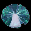 5 Yards Polyester Ruffled Ribbon OCOR-TA0004-06G-4