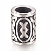 304 Stainless Steel European Beads OPDL-G010-07AS-12B-1