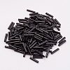 Glass Bugle Beads SEED-E001-9mm-49#-2
