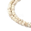Synthetic Magnesite Beads Strands G-R016-A01-4mm-3