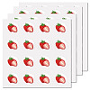 8 Sheets Plastic Waterproof Self-Adhesive Picture Stickers DIY-WH0428-002-1