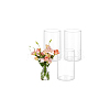 Transparent Glass Hydroponic Vase AJEW-WH0348-441B-7